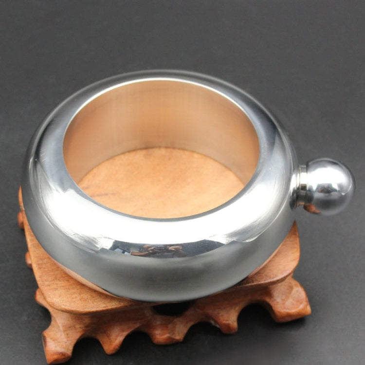 Fashion Creative 100ML Thickened Stainless Steel Bracelet Jug  3.5 Oz(Silver) - Gadgets by PMC TechLife | Online Shopping South Africa | PMC TechLife | Buy Now Pay Later Mobicred