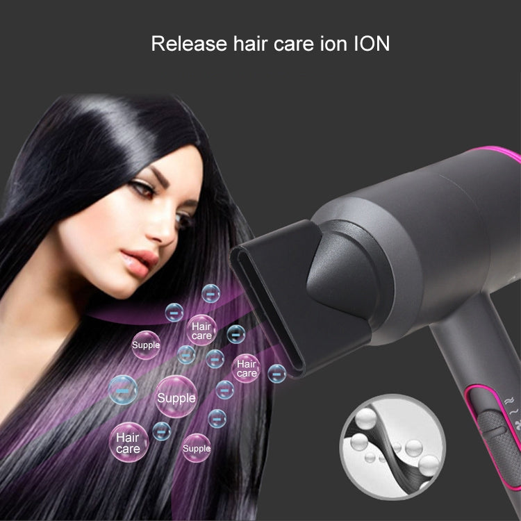 High-power 2000W Anionic Cold Hot Air Constant Temperature Hair Dryer, UK Plug(Red + Grey) - Hair Dryers & Accessories by PMC TechLife | Online Shopping South Africa | PMC TechLife | Buy Now Pay Later Mobicred