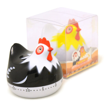 Chicken Shape 60 Minutes Mechanical Kitchen Cooking Count Down Alarm Timer Home Decorating Gadget, Random Color Delivery - Digital Countdown by PMC Jewellery | Online Shopping South Africa | PMC Jewellery | Buy Now Pay Later Mobicred