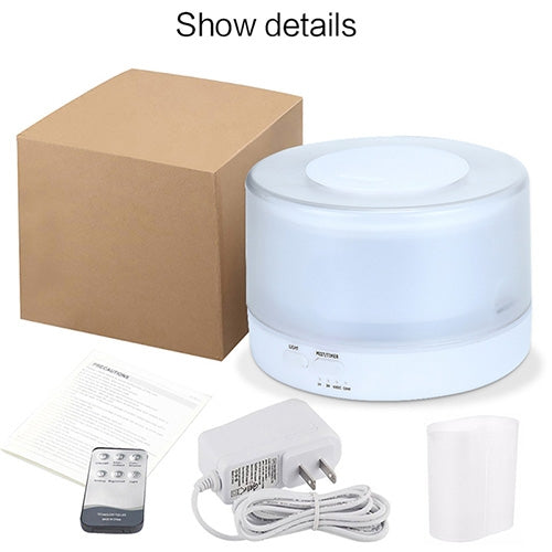 T700 Remote Control Clear White Air Humidifier Automatic Alcohol Sprayer Essential Oil Diffuser Ultrasonic Mist Maker Ultrasonic Aroma Diffuser Atomizer Color LED, Capacity: 700ml, DC 24V, US Plug - Air Purifiers & Accessories by PMC TechLife | Online Shopping South Africa | PMC TechLife | Buy Now Pay Later Mobicred