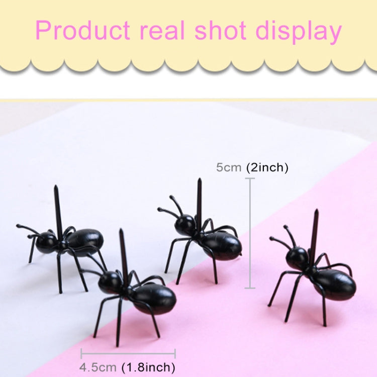 12pcs / Box Worker Ant Fruit Forks Snack Cake Dessert Tableware Home Kitchen Party Dinner Fruit Pick Kitchen Tool - Gadgets by PMC TechLife | Online Shopping South Africa | PMC TechLife | Buy Now Pay Later Mobicred