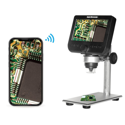 inskam317 1080P 4.3 inch LCD Screen WiFi HD Digital Microscope, Metal Bracket - Digital Microscope by PMC Jewellery | Online Shopping South Africa | PMC Jewellery | Buy Now Pay Later Mobicred