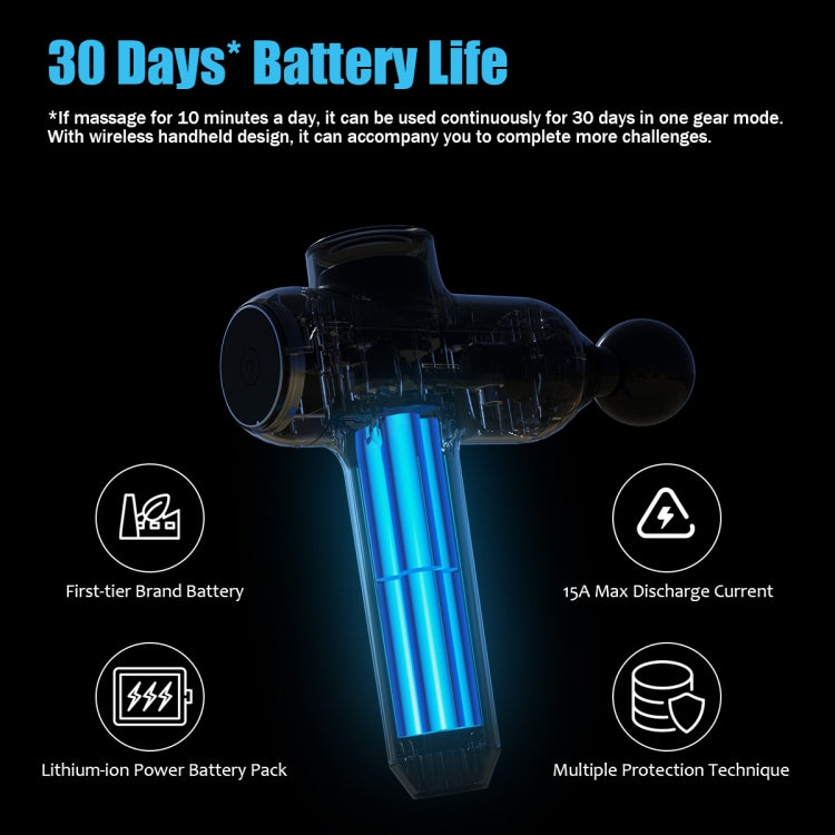 X6 Body Massage Band Rechargeable Muscle Massager Relaxer, EU Plug(Black) - free shipping - PMC TechLife - Order now!