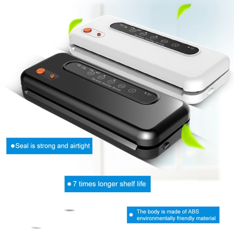Household Commercial Food Vacuum Plastic Packaging Machine Sealer Closer Machine, UK Plug(Black) - Preservation Supplies by PMc TechLife | Online Shopping South Africa | PMc TechLife | Buy Now Pay Later Mobicred