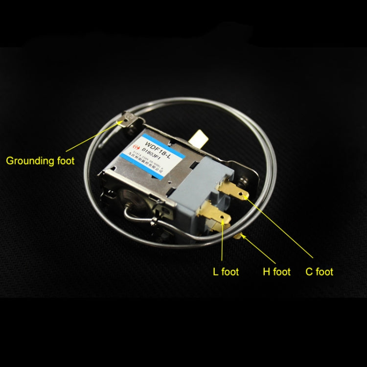 WDF18-L Refrigerator Thermostat Household Metal Temperature Controller Refrigerator Parts - Refrigerators & Accessories by PMC TechLife | Online Shopping South Africa | PMC TechLife | Buy Now Pay Later Mobicred