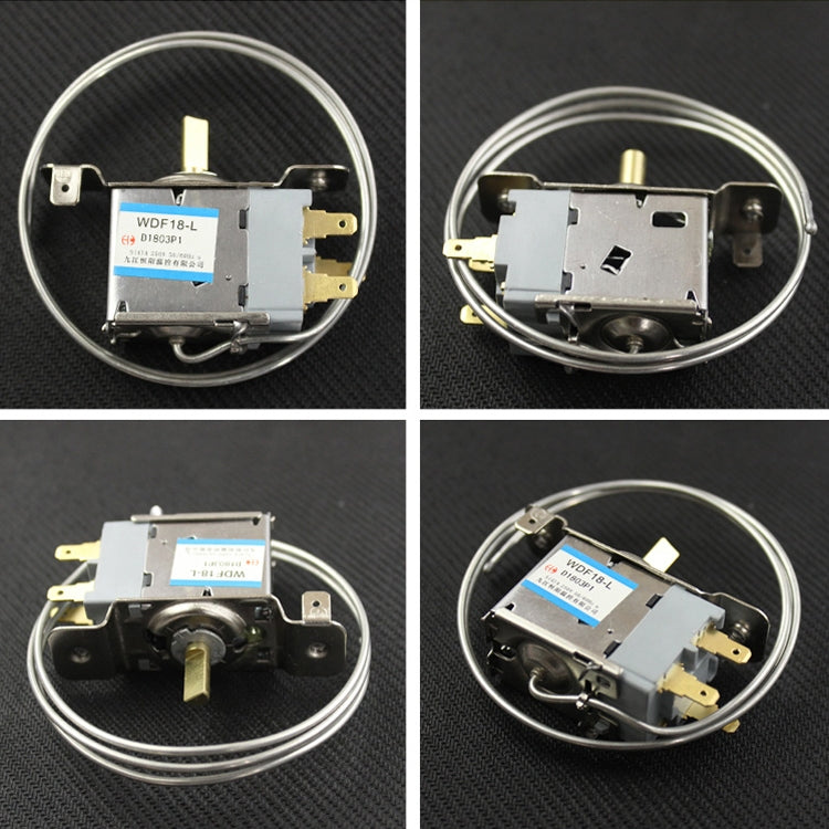 WDF18-L Refrigerator Thermostat Household Metal Temperature Controller Refrigerator Parts - Refrigerators & Accessories by PMC TechLife | Online Shopping South Africa | PMC TechLife | Buy Now Pay Later Mobicred