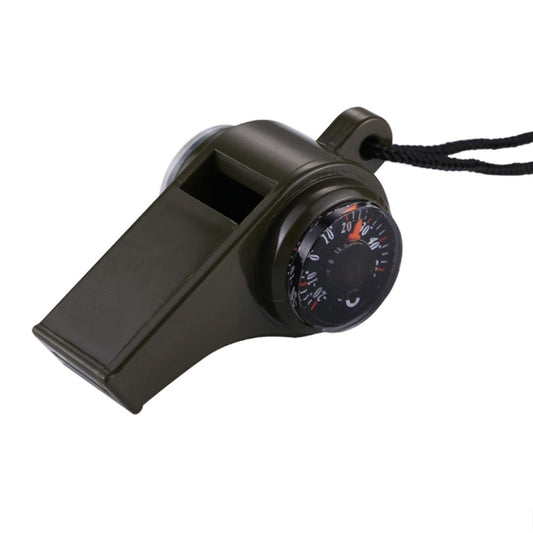 3 in 1 Outdoor Mini Multi-function Portable Handheld Lifesaving Whistle Compass Thermometer - Hiking Meter by PMC Jewellery | Online Shopping South Africa | PMC Jewellery | Buy Now Pay Later Mobicred