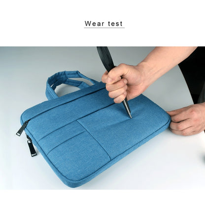Universal Multiple Pockets Wearable Oxford Cloth Soft Portable Leisurely Handle Laptop Tablet Bag, For 15.6 inch and Below Macbook, Samsung, Lenovo, Sony, DELL Alienware, CHUWI, ASUS, HP (Black) - 15.6 - 17 inch by PMC Jewellery | Online Shopping South Africa | PMC Jewellery | Buy Now Pay Later Mobicred