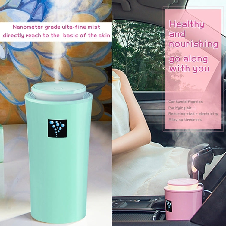 Small-3 2W Humidifier Moisture Meter Moisturizing Instrument with LED Night Light, Water Tank Capacity: 260ml(Blue) - Air Purifiers & Accessories by PMC TechLife | Online Shopping South Africa | PMC TechLife | Buy Now Pay Later Mobicred