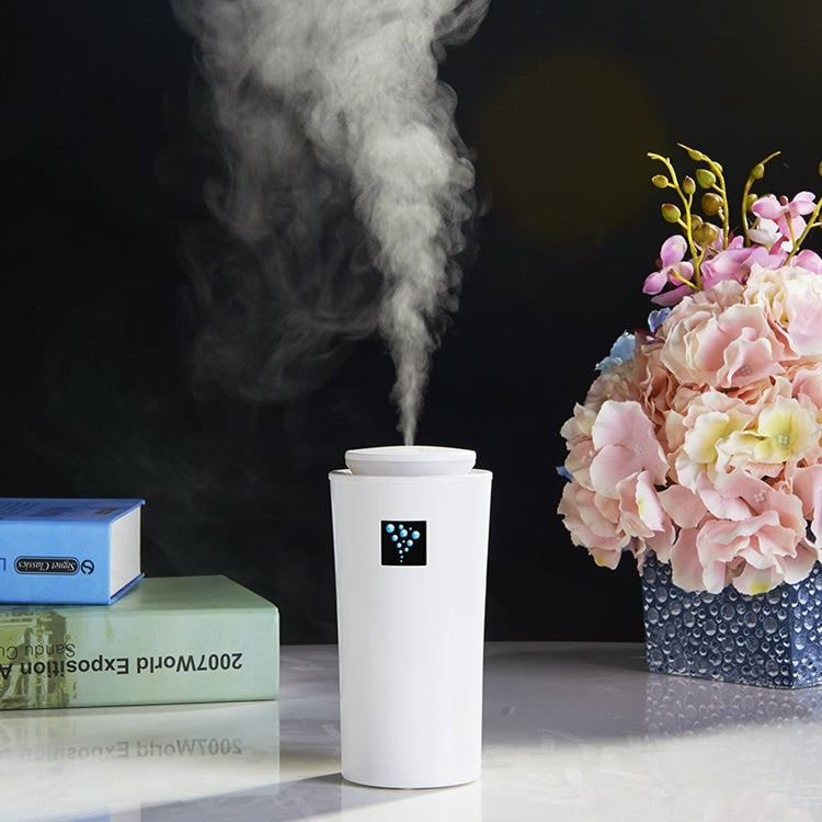 Small-3 2W Humidifier Moisture Meter Moisturizing Instrument with LED Night Light, Water Tank Capacity: 260ml(White) - Air Purifiers & Accessories by PMC TechLife | Online Shopping South Africa | PMC TechLife | Buy Now Pay Later Mobicred