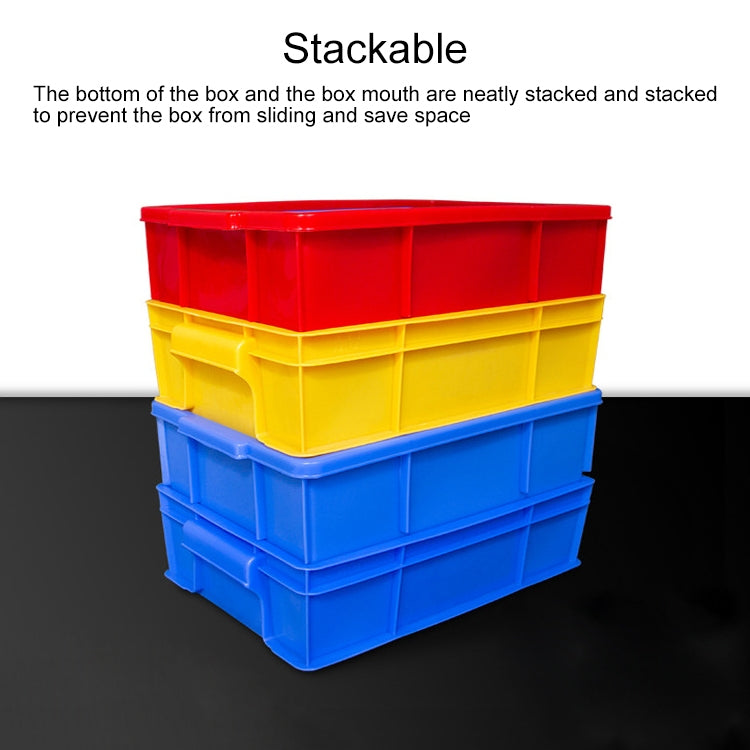 Thick Multi-function Material Box Brand New Flat Plastic Parts Box Tool Box, Size: 15.6cm x 10.1cm x 5.3cm(Red) - Storage Bags & Boxes by PMC TechLife | Online Shopping South Africa | PMC TechLife | Buy Now Pay Later Mobicred