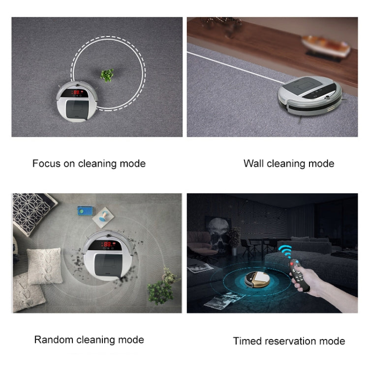 FD-3RSW(IIC)CS 1000Pa Large Suction Smart Household Vacuum Cleaner Clean Robot - Robot Vacuum Cleaner by PMC TechLife | Online Shopping South Africa | PMC TechLife | Buy Now Pay Later Mobicred