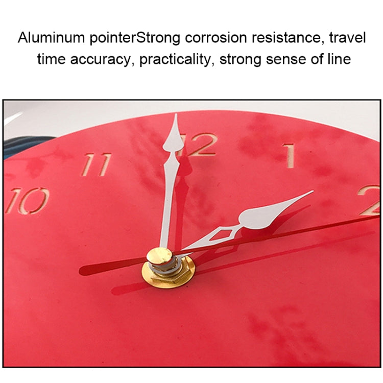 Ice Cream Styling Decorative Wall Clock (Pink) - free shipping - PMc TechLife - Order now!