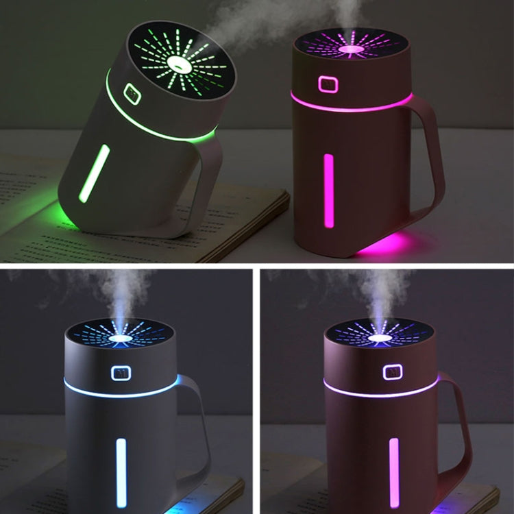 ML-S2 Water Cup Shape Intelligent Mute LED Night Light Atomized Humidifier Air humidification Machine(Pink) - free shipping - PMC TechLife - Order now!