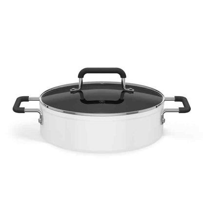 Original Xiaomi Mijia ZWZ 4L Food Grade Non-stick Stockpot, Compatible with Mijia Induction Cooker (HC9071)(White) - Soup & Stock Pots by Xiaomi | Online Shopping South Africa | PMC Jewellery | Buy Now Pay Later Mobicred