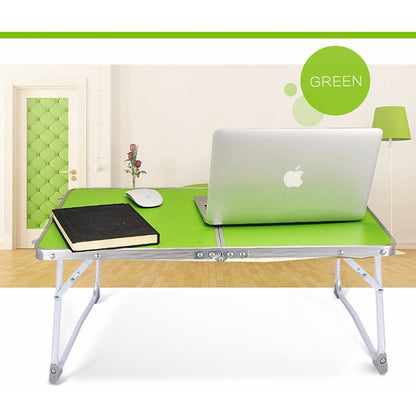 Plastic Mat Adjustable Portable Laptop Table Folding Stand Computer Reading Desk Bed Tray (Black) - Laptop Stand by PMC Jewellery | Online Shopping South Africa | PMC Jewellery | Buy Now Pay Later Mobicred