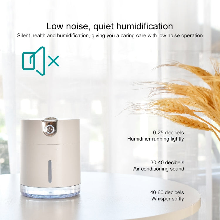 WT-H16 USB Charging Water Pattern Atomizing Humidifier with Colorful Night Lights, Water Tank Capacity: 300mL (Pink) - free shipping - PMC TechLife - Order now!