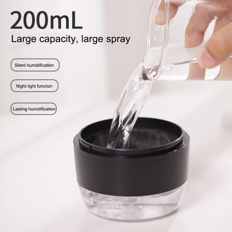 WT-H21 Devil Atomizing Humidifier with Colorful Night Lights, Water Tank Capacity: 200mL(Black) - free shipping - PMC TechLife - Order now!
