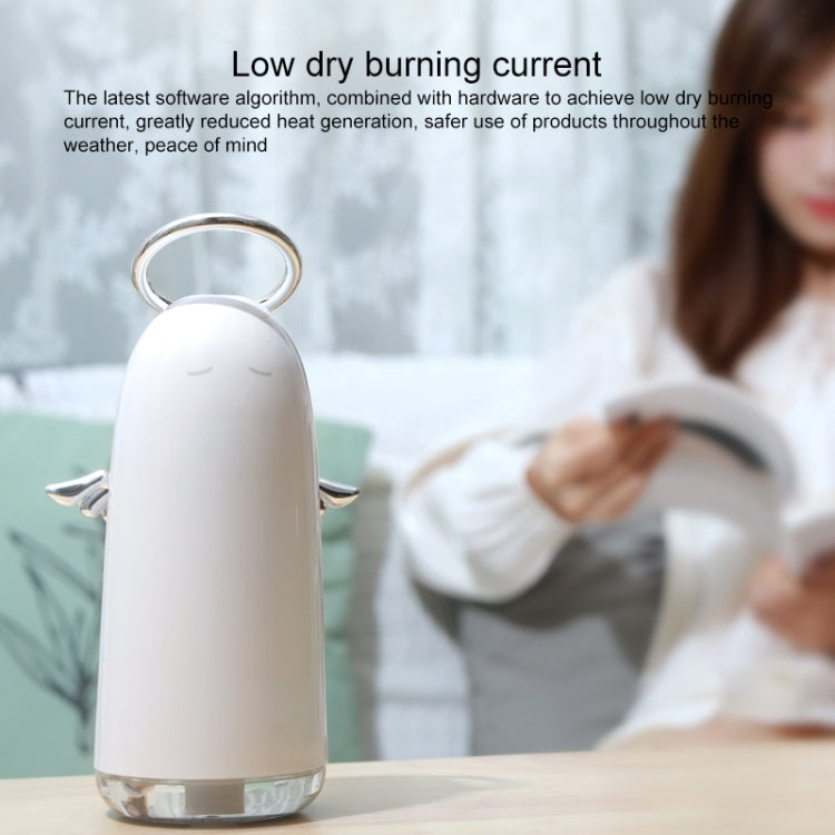 TSHM0 Mini Angel Atomizing Humidifier with Colorful Night Lights, Water Tank Capacity: 230mL (Gold) - free shipping - PMC TechLife - Order now!