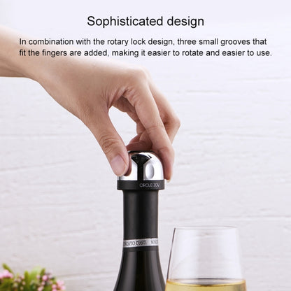 Original Xiaomi Youpin Circle Joy CJ-JS02 Mini Portable Champagne Sparkling Wine Bottle Stopper Plugger - Bottle Stopper by Xiaomi | Online Shopping South Africa | PMC Jewellery | Buy Now Pay Later Mobicred