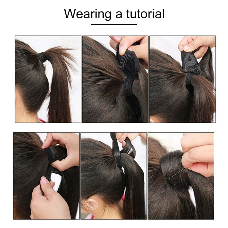 60# Invisible Seamless Bandage-style  Wig Long Straight Hair Wig Ponytail - free shipping - PMC TechLife - Order now!