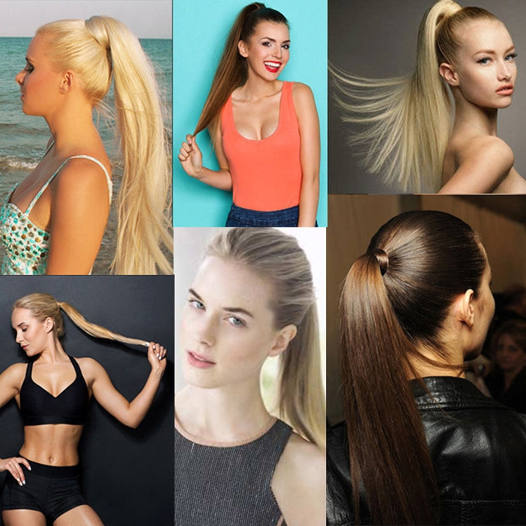 12# Invisible Seamless Bandage-style  Wig Long Straight Hair Wig Ponytail - free shipping - PMC TechLife - Order now!