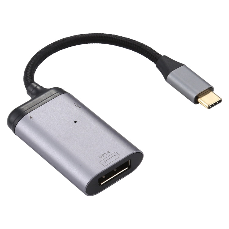 4K USB-C / Type-C to DisplayPort 1.4 + PD Data Sync Adapter Cable - Cable & Adapters by PMC Jewellery | Online Shopping South Africa | PMC Jewellery | Buy Now Pay Later Mobicred