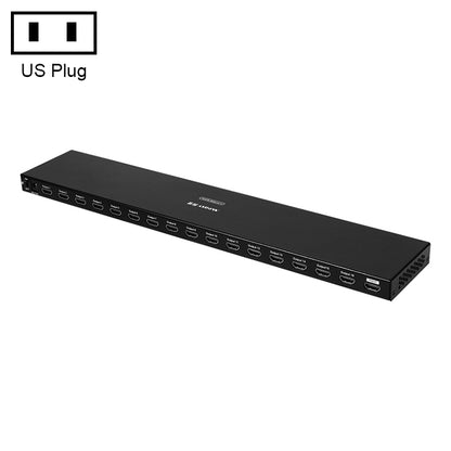 Measy SPH116 1 to 16 4K HDMI 1080P Simultaneous Display Splitter(US Plug) - Splitter by Measy | Online Shopping South Africa | PMC Jewellery | Buy Now Pay Later Mobicred