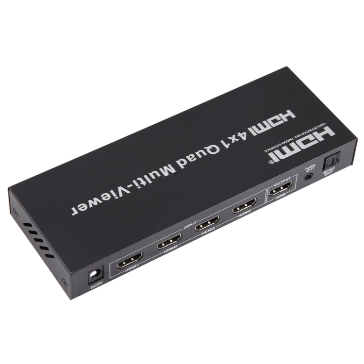 4 in 1 Out HDMI Quad Multi-viewer with Seamless Switcher, UK Plug - free shipping - PMC Jewellery - Order now!