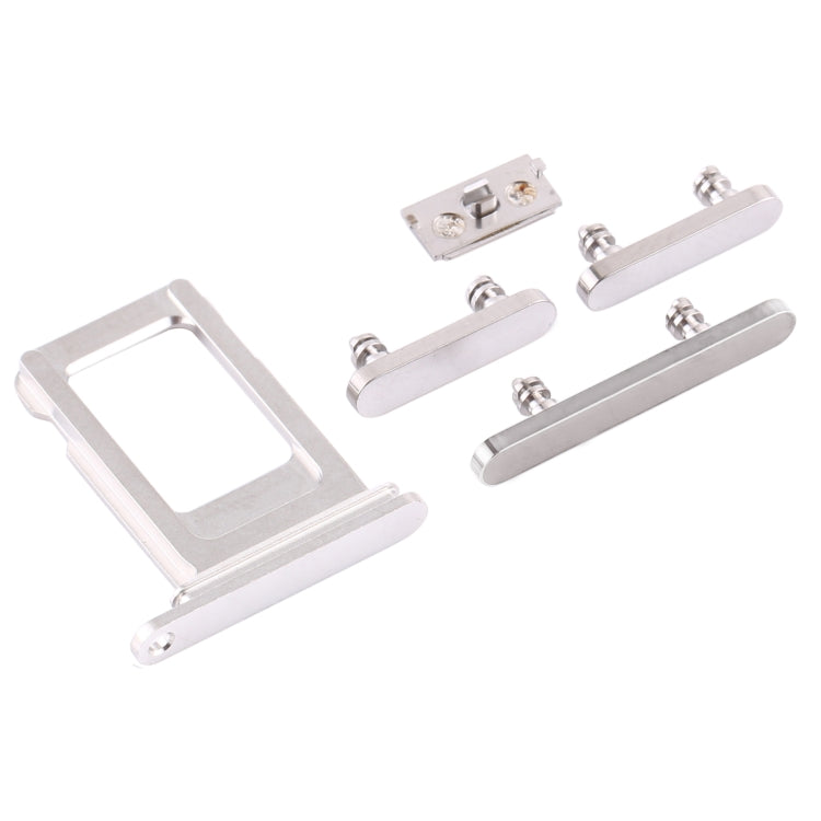 SIM Card Tray + Side Keys for iPhone 12 Pro(White) - free shipping - PMc TechLife - Order now!