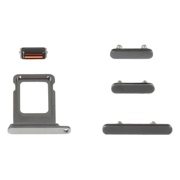 SIM Card Tray + Side Keys for iPhone 14 Pro(Black) - Others by PMC TechLife | Online Shopping South Africa | PMC TechLife | Buy Now Pay Later Mobicred