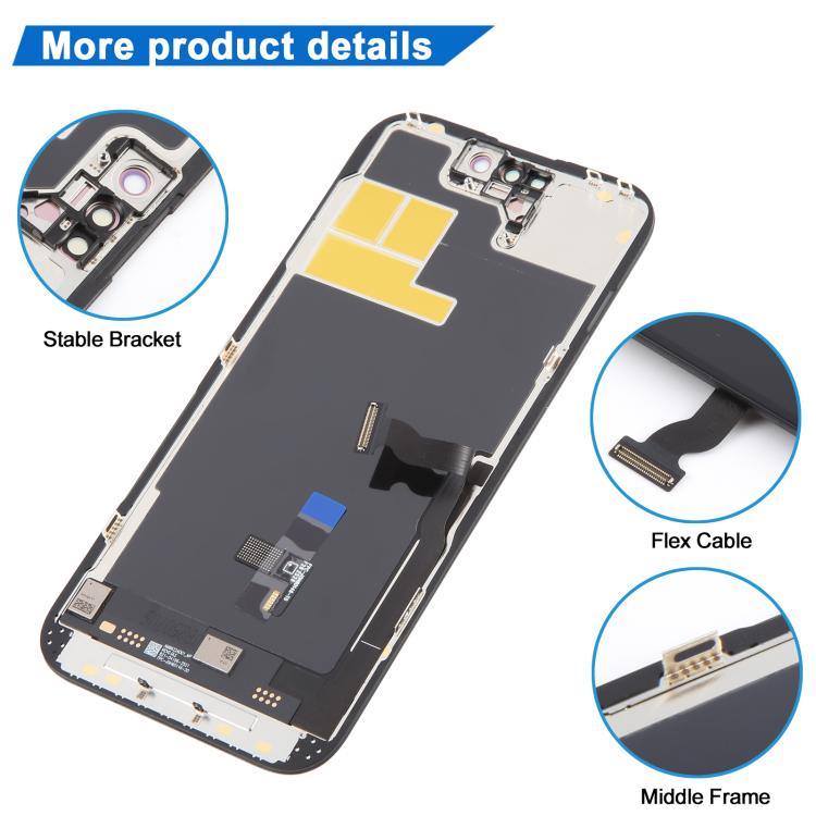 JK Soft OLED LCD Screen For iPhone 14 Pro - free shipping - PMC TechLife - Order now!