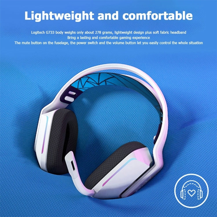 Logitech G733 LIGHT SPEED Wireless RGB Gaming Headset (Blue) - free shipping - PMC TechLife - Order now!
