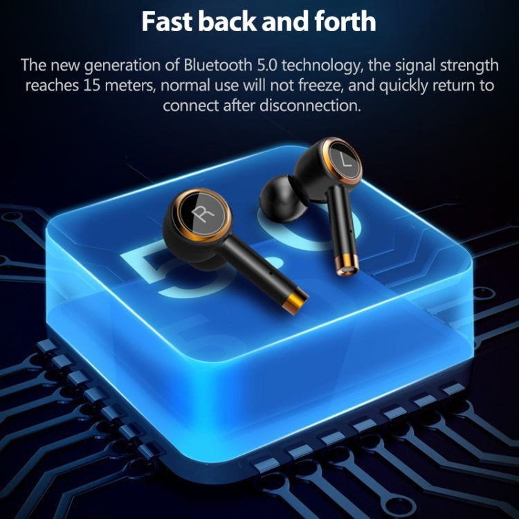 L2 TWS Stereo Bluetooth 5.0 Wireless Earphone with Charging Box, Support Automatic Pairing(Black) - TWS Earphone by PMC Jewellery | Online Shopping South Africa | PMC Jewellery | Buy Now Pay Later Mobicred