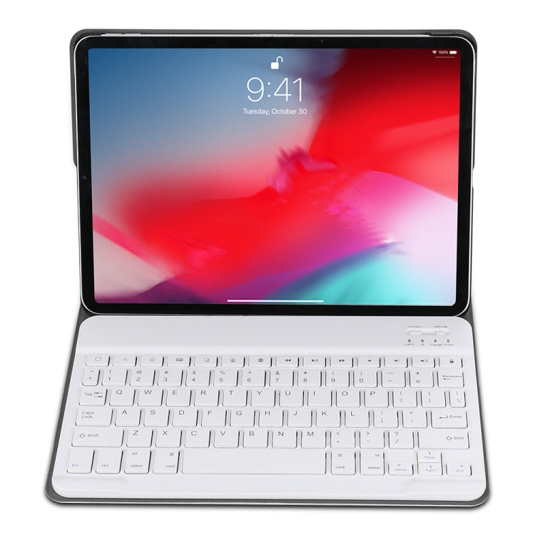 A11 Bluetooth 3.0 Ultra-thin ABS Detachable Bluetooth Keyboard Leather Tablet Case for iPad Pro 11 inch ���2018���, with Holder (Gold) - For iPad Pro by PMC TechLife | Online Shopping South Africa | PMC TechLife