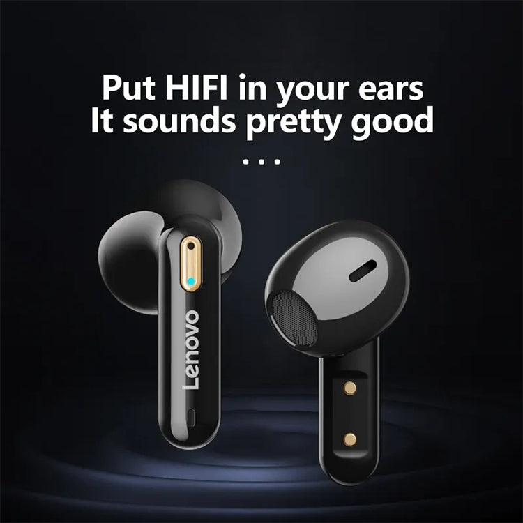 Lenovo LP6 Pro Bluetooth 5.3 LED Digital Display HiFi Wireless Bluetooth Earphone (Black) - Bluetooth Earphone by Lenovo | Online Shopping South Africa | PMC Jewellery | Buy Now Pay Later Mobicred