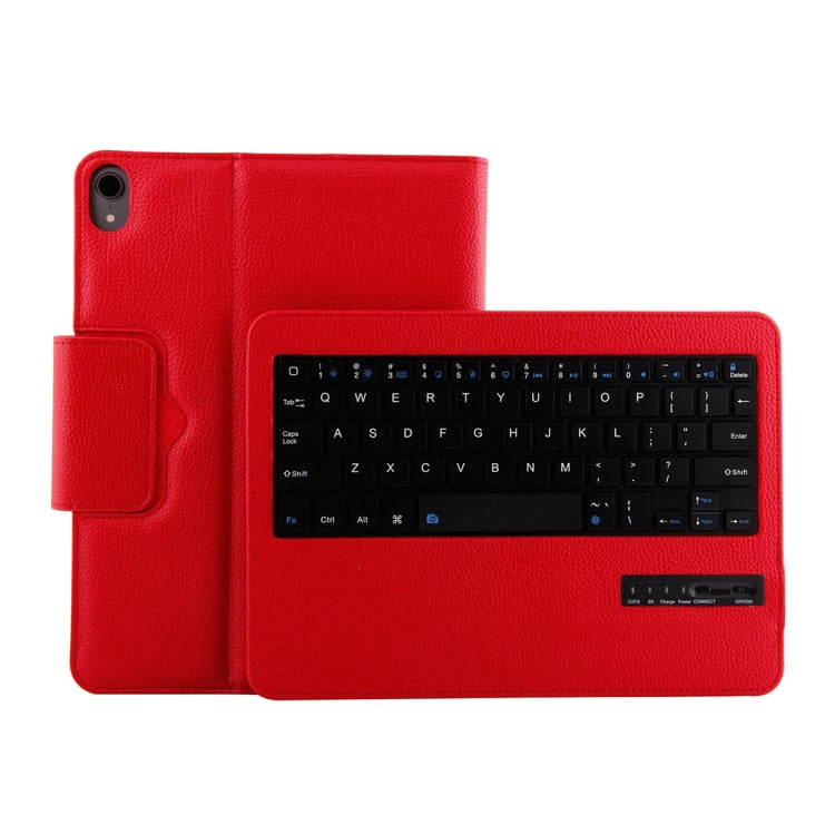 IP011 Detachable Bluetooth 3.0 ABS Keyboard + Litchi Texture Leather Tablet Case for iPad Pro 11 inch (2018), with Sleep Function (Red) - For iPad Pro by PMC TechLife | Online Shopping South Africa | PMC TechLife