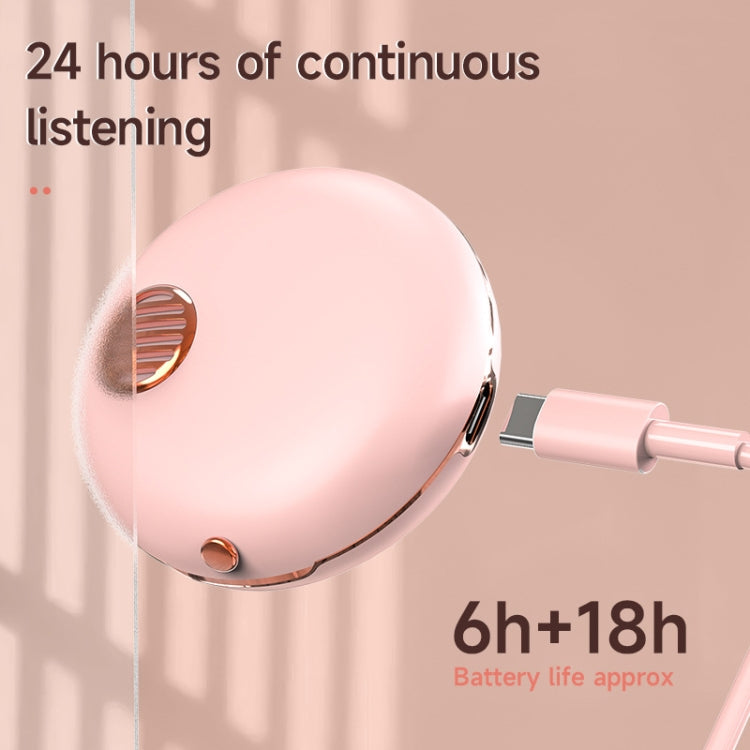 HXSJ Air-S28 TWS Bluetooth 5.3 True Wireless HiFi Stereo Make-up Mirror Earphones with Charging Case (Pink) - TWS Earphone by HXSJ | Online Shopping South Africa | PMC Jewellery | Buy Now Pay Later Mobicred