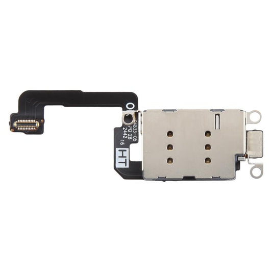 For iPhone 16 Plus Dual SIM Card Holder Socket with Flex Cable -  by PMC Jewellery | Online Shopping South Africa | PMC Jewellery | Buy Now Pay Later Mobicred