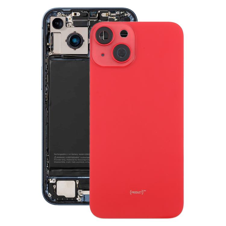 For iPhone 14 China Version Battery Back Cover with Middle Frame(Red) - Back Cover by PMc TechLife | Online Shopping South Africa | PMc TechLife | Buy Now Pay Later Mobicred