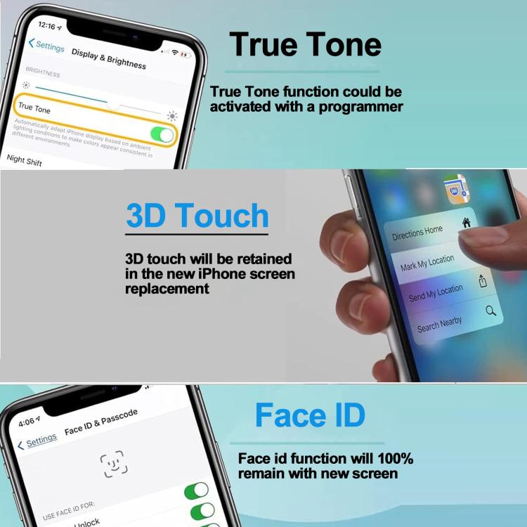 For iPhone 16e Original LCD Screen - free shipping - PMC TechLife - Order now!