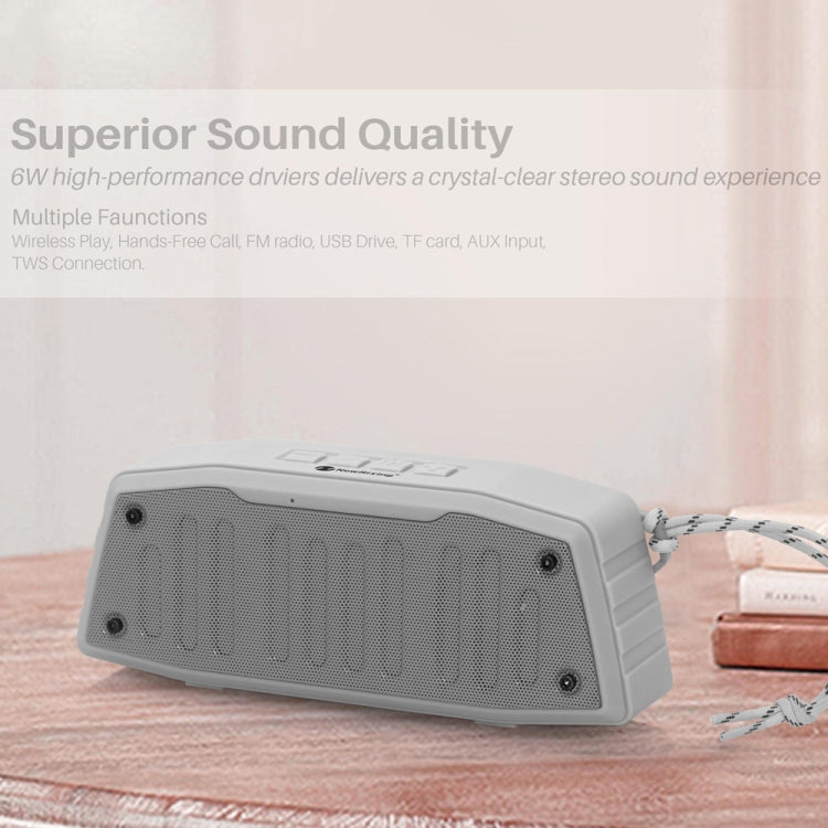 NewRixing NR-4019 Outdoor Portable Bluetooth Speaker with Hands-free Call Function, Support TF Card & USB & FM & AUX (Black) - Desktop Speaker by NewRixing | Online Shopping South Africa | PMC Jewellery | Buy Now Pay Later Mobicred