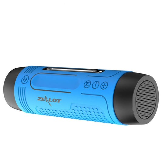 ZEALOT A2 Multifunctional Bass Wireless Bluetooth Speaker, Built-in Microphone, Support Bluetooth Call & AUX & TF Card & LED Lights (Blue) - Desktop Speaker by ZEALOT | Online Shopping South Africa | PMC Jewellery | Buy Now Pay Later Mobicred