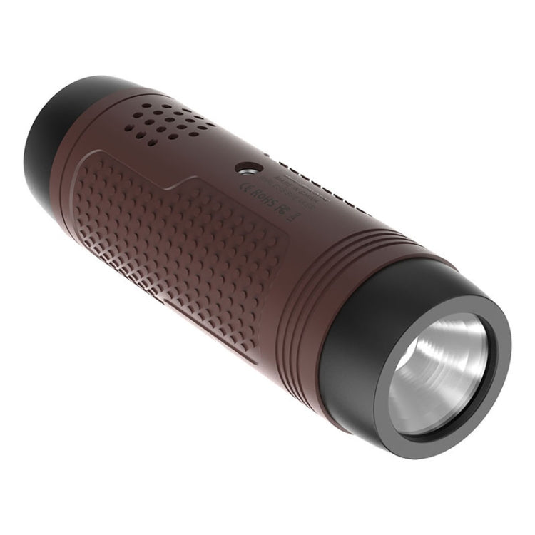 ZEALOT A2 Multifunctional Bass Wireless Bluetooth Speaker, Built-in Microphone, Support Bluetooth Call & AUX & TF Card & LED Lights (Brown) - free shipping - PMC Jewellery - Order now!