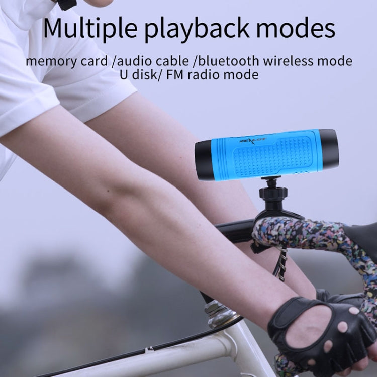 ZEALOT A2 Multifunctional Bass Wireless Bluetooth Speaker, Built-in Microphone, Support Bluetooth Call & AUX & TF Card & LED Lights (Brown) - free shipping - PMC Jewellery - Order now!