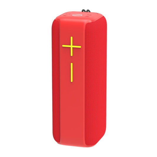 HOPESTAR P15 Portable Outdoor Waterproof Wireless Bluetooth Speaker, Support Hands-free Call & U Disk & TF Card & 3.5mm AUX (Red) - Desktop Speaker by HOPESTAR | Online Shopping South Africa | PMC Jewellery | Buy Now Pay Later Mobicred