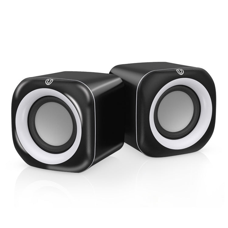A1 Upgraded Version USB Wire-controlled 4D Stereo Sound Mini Wired Speaker, Cable Length: 1.3m(Black) -  by PMC TechLife | Online Shopping South Africa | PMC TechLife | Buy Now Pay Later Mobicred