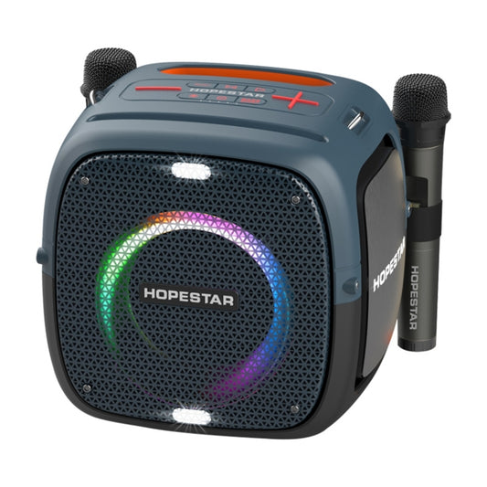 HOPESTAR Party One RGB Lighting Wireless Bluetooth Speaker (Blue) - Desktop Speaker by HOPESTAR | Online Shopping South Africa | PMC Jewellery | Buy Now Pay Later Mobicred