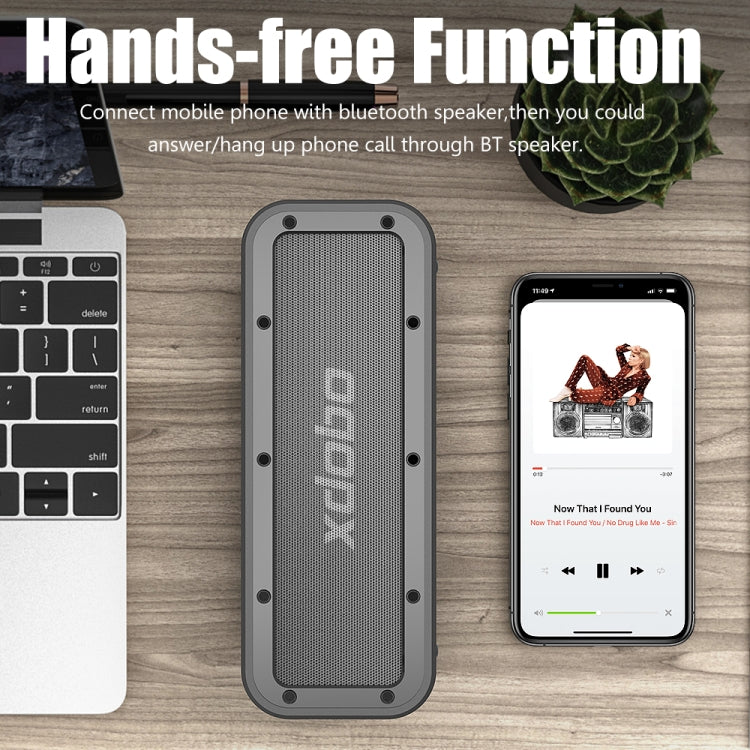 XDOBO Wake 1983 IPX7 Waterproof Portable Outdoor Wireless Bluetooth Speaker (Black) - free shipping - PMC Jewellery - Order now!