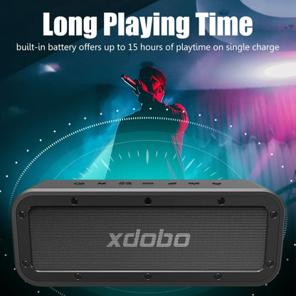 XDOBO Wake 1983 IPX7 Waterproof Portable Outdoor Wireless Bluetooth Speaker (Black) - Desktop Speaker by XDOBO | Online Shopping South Africa | PMC Jewellery | Buy Now Pay Later Mobicred